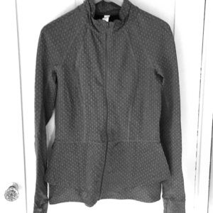 Anthropologie pure good peplum jacket L